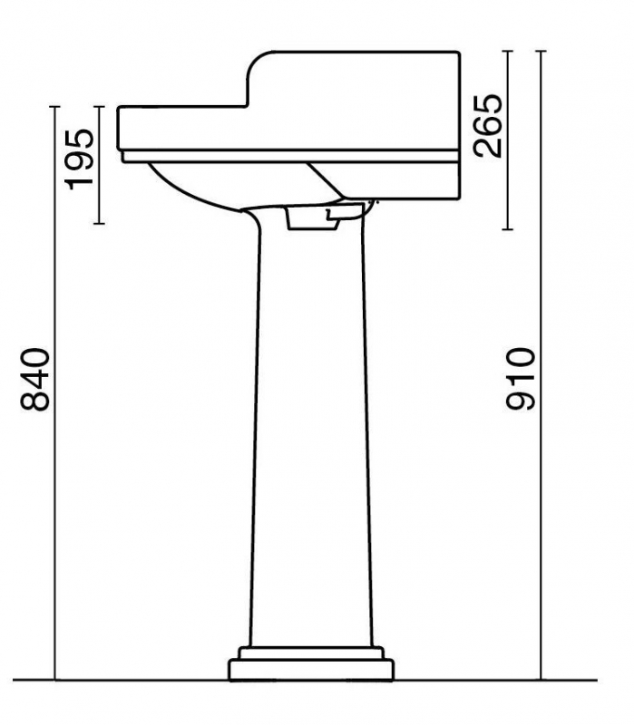  Пьедестал Pompei Kerama Marazzi