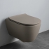Унитаз  Scarabeo GLAM TWIST HUNG WC в цвете tobacco