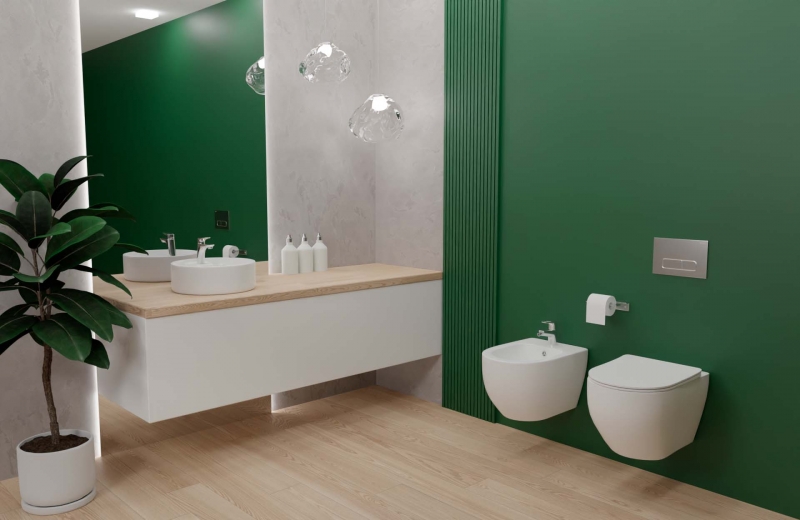 Унитаз подвесной   Aquatek ЕВРОПА  53,1*36*33 смыв торнадо с сиденьем Soft Close