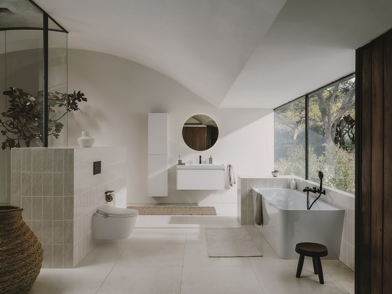 Унитаз-биде подвесной Roca Ona In-Wash с умным сиденьем