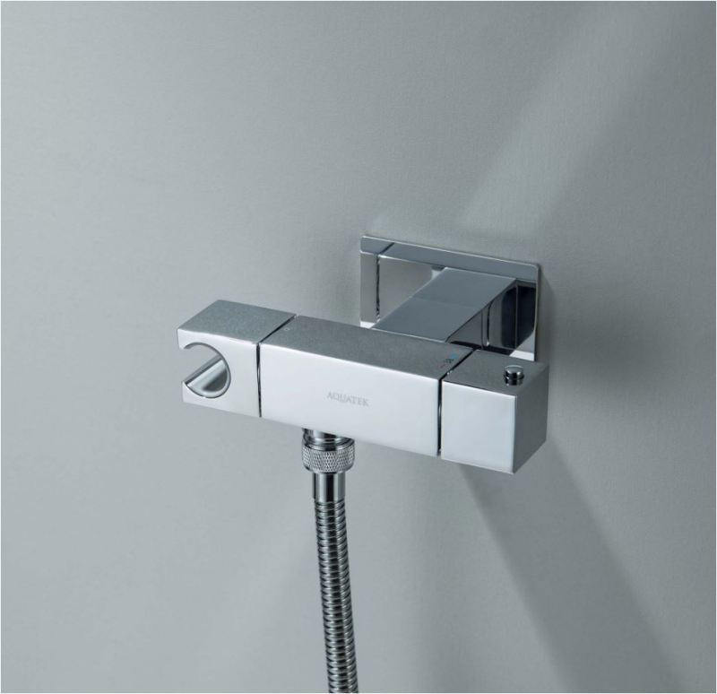 Комплект для гигиенического душа термостатический встроенный  AQUATEK Либра