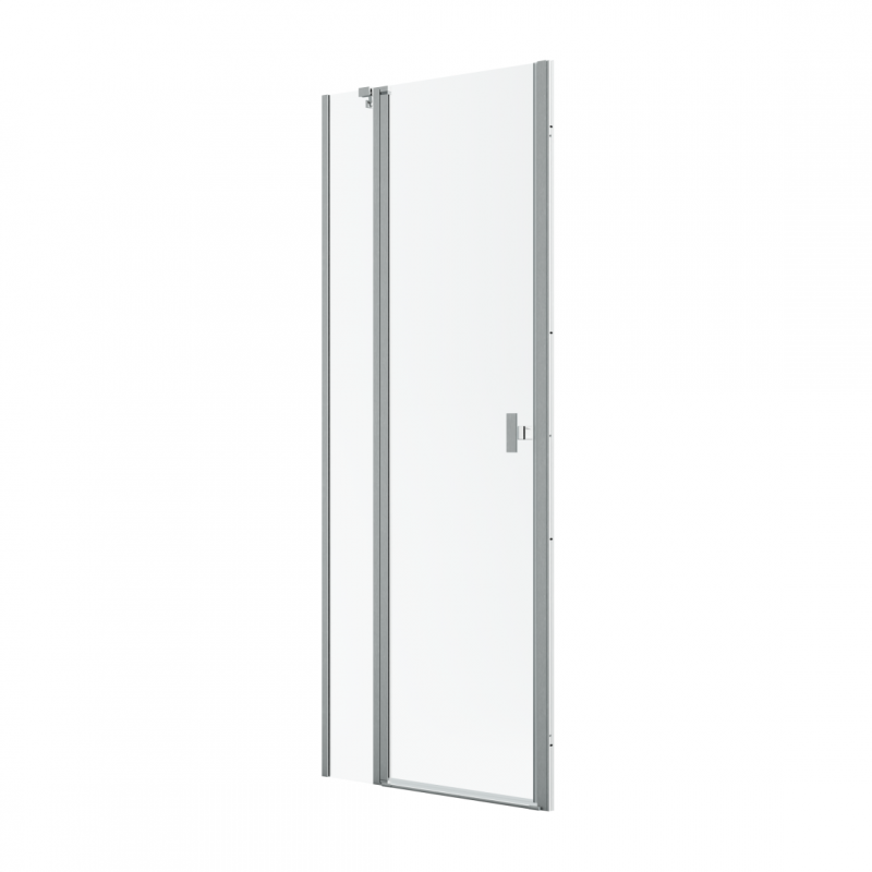 Душевая дверь Radaway NES BRUSHED NICKEL DWJ II, профиль нержавеющая сталь, дверь маятниковая