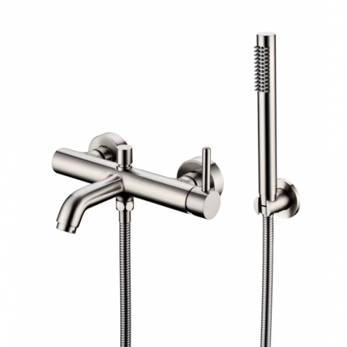 Смеситель для ванны Grocenberg нержавеющая сталь