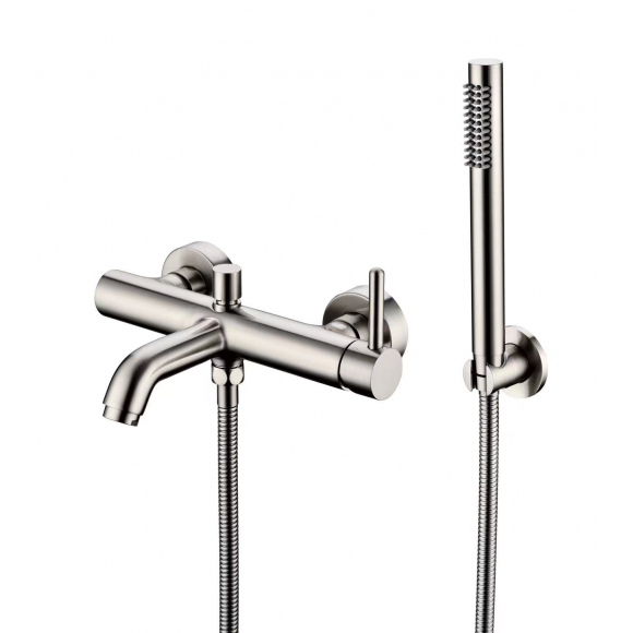 Смеситель для ванны Grocenberg нержавеющая сталь