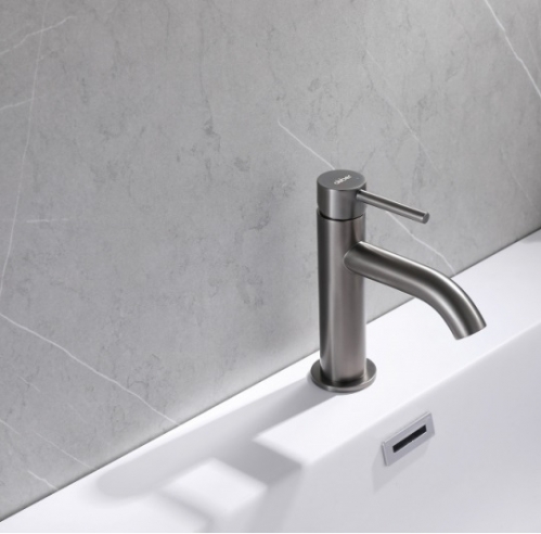 Смеситель ABBER Wasser Kreis  для раковины, графит