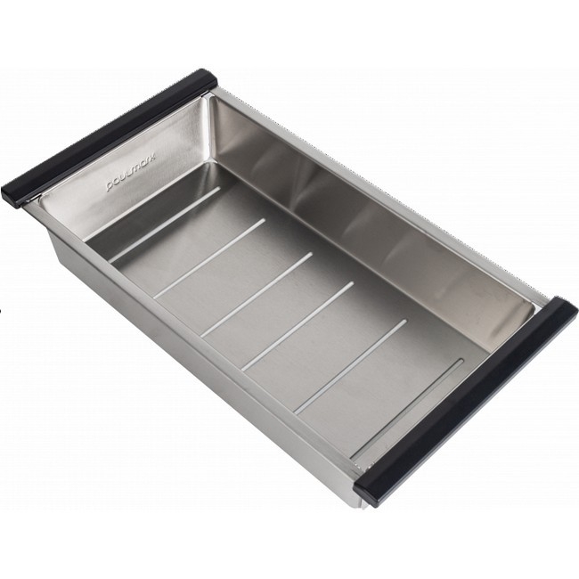 КОЛАНДЕР PAULMARK ADVANCE (СТАЛЬНОЙ/БРАШИРОВАННАЯ НЕРЖАВЕЮЩАЯ СТАЛЬ)