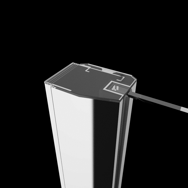 Душевой уголок Radaway Torrenta KDJ хром