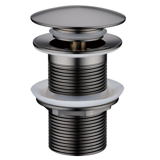 Слив для умывальника Boheme графит, без перелива