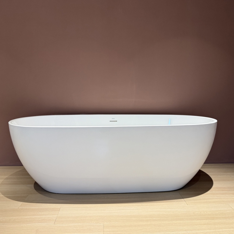 Акриловая ванна ABBER белая 160*81.5