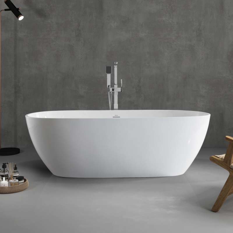 Акриловая ванна ABBER  180*81,5