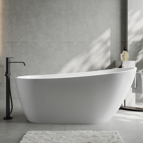 Акриловая ванна ABBER белая 170*71