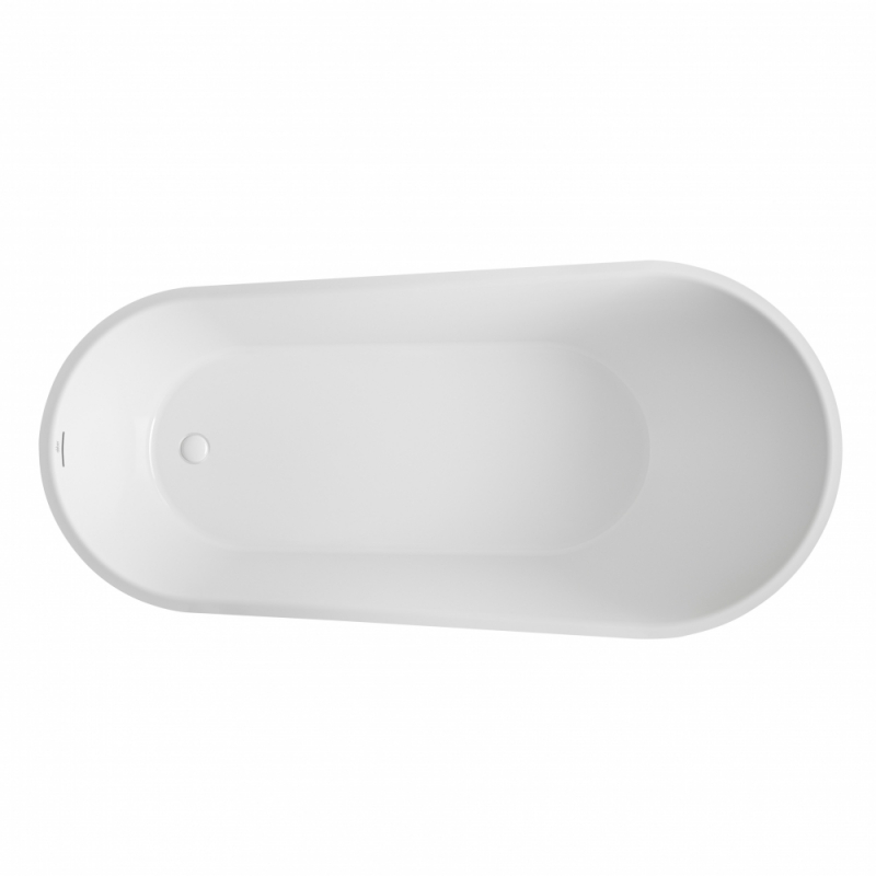 Акриловая ванна ABBER белая 170*71