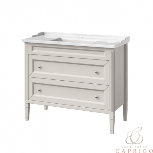 Caprigo ALBION-concept тумба 100 с 2 ящиками+ раковина