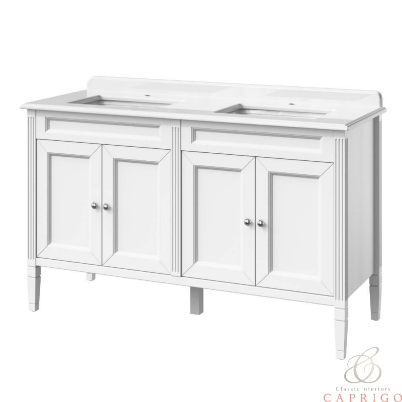 Caprigo ALBION-concept тумба 140 двойная cо столешницей и раковинами