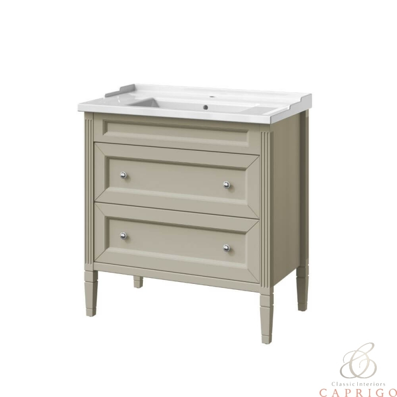 Caprigo ALBION-concept тумба 80 с 2 ящиками и раковиной