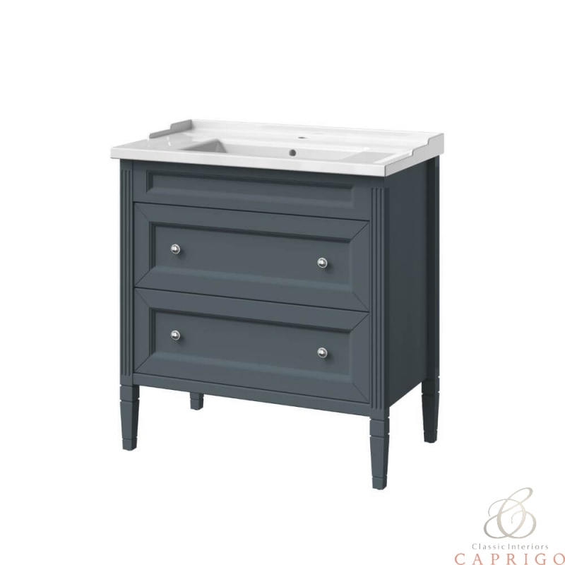 Caprigo ALBION-concept тумба 80 с 2 ящиками и раковиной