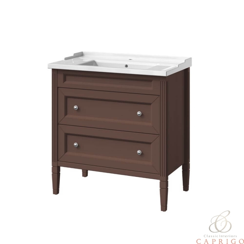 Caprigo ALBION-concept тумба 80 с 2 ящиками и раковиной