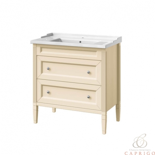 Caprigo ALBION-concept тумба 80 с 2 ящиками и раковиной