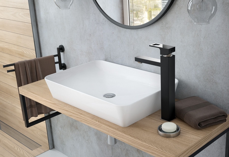 Умывальник накладной Deante TESS, 600*400*110 мм