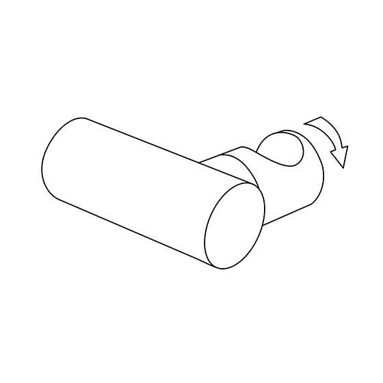 Deante Nero Смеситель термостатический с гигиеническим душем, черный