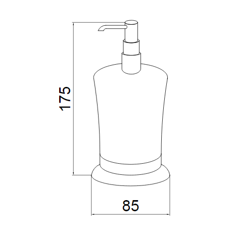Настольный диспенсер Boheme MEDICI бронза