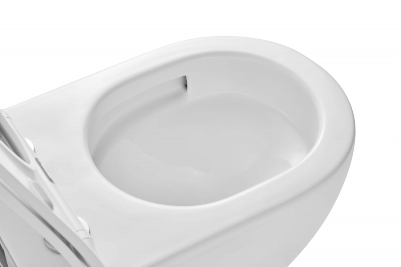 Унитаз подвесной   Aquatek ЕВРОПА  53,1*36*33 смыв торнадо с сиденьем Soft Close