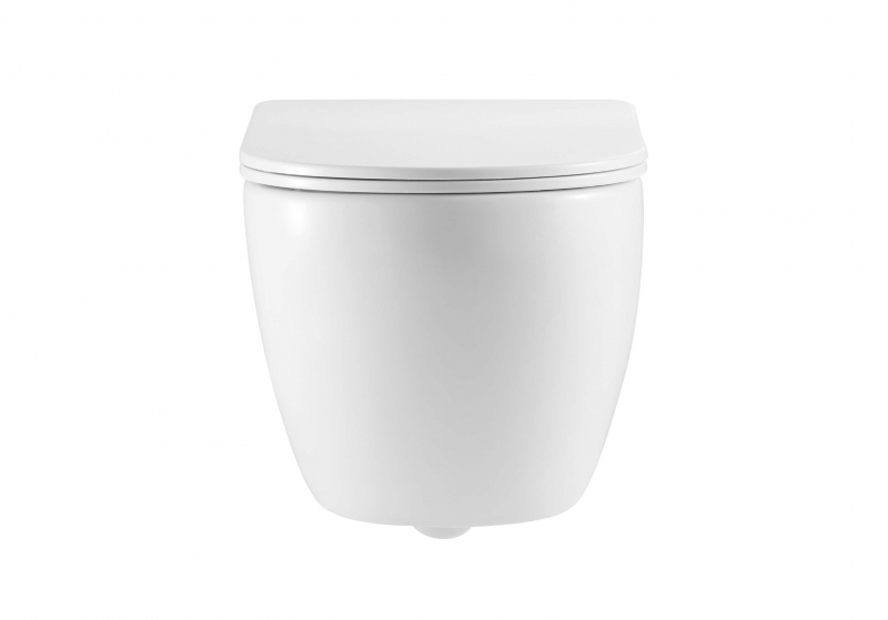 Унитаз подвесной   Aquatek ЕВРОПА  53,1*36*33 смыв торнадо с сиденьем Soft Close