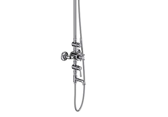 Термостатическая душевая система с изливом AQUATEK Классик