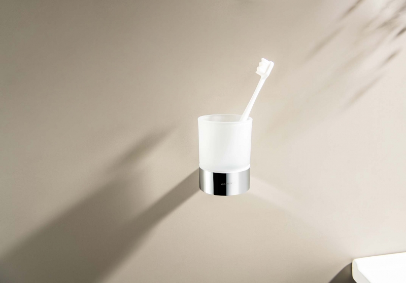 Стакан с держателем AQUATEK Лира хром