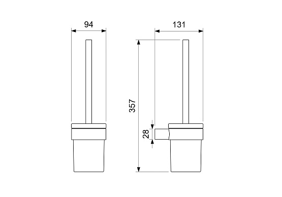 Ершик подвесной AQUATEK  Лира