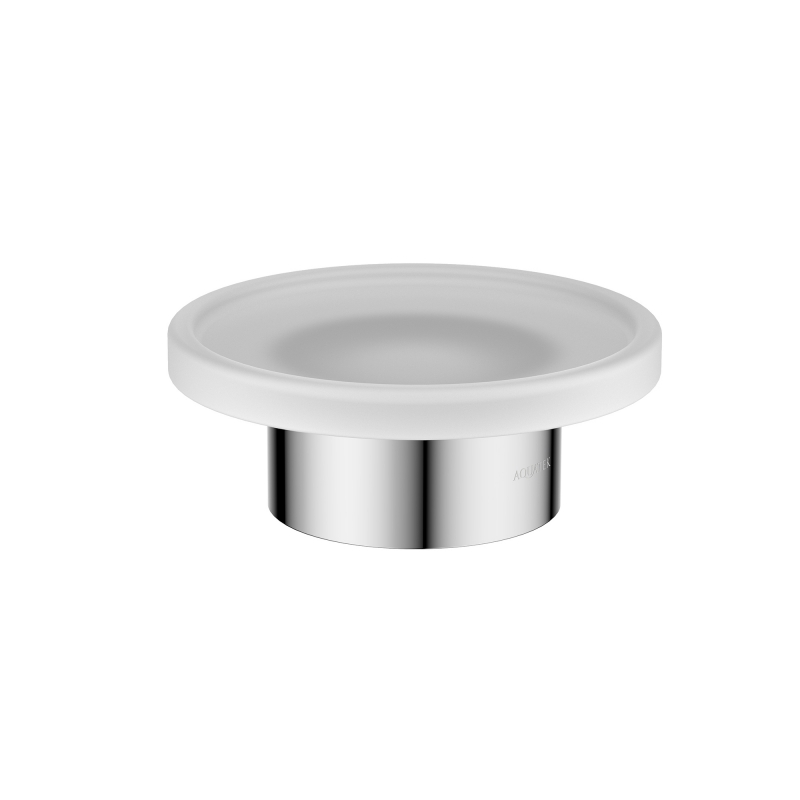 Мыльница настольная AQUATEK  Лира хром