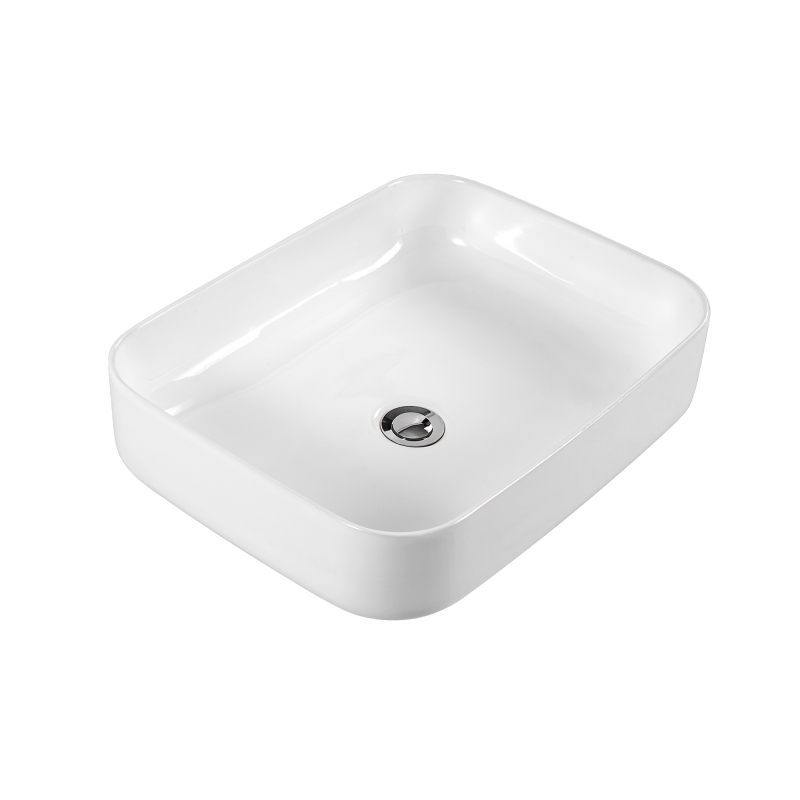 Раковина накладная Aquatek ВЕГА  500*390*130мм, цвет белый матовый