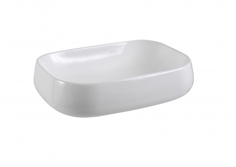 Раковина накладная Aquatek  560*420*140мм, цвет белый матовый