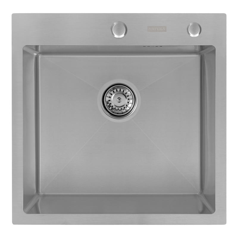 Мойка кухонная из нержавеющей стали ARFEKA ECO AR 500*500 SATIN