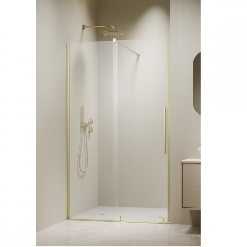 Душевая дверь Radaway FURO BRUSHED LIGHT GOLD DWJ
