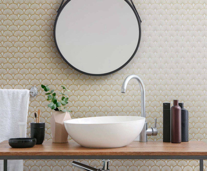 Плитка APARICI  Art-Deco White Manhattan Natural 30X30