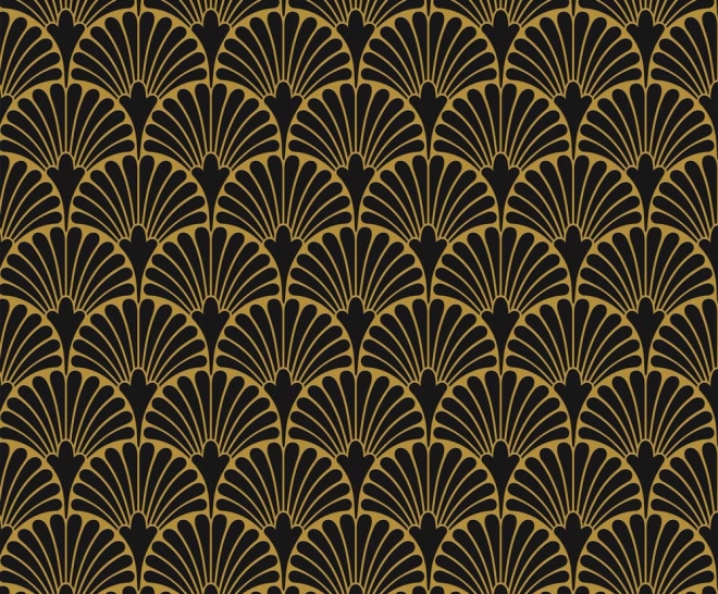 Плитка APARICI Art-Deco Black Manhattan Natural 30X30