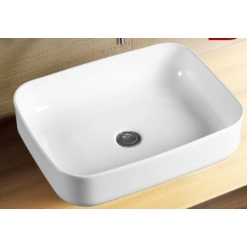 Раковина накладная ESBANO ASTANES цвет белый