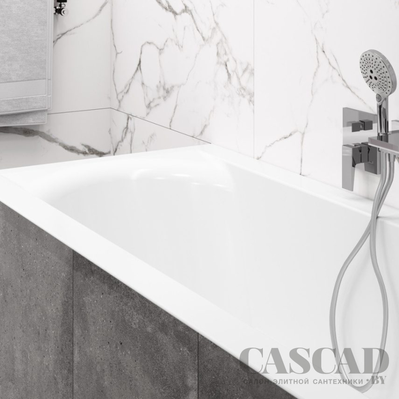 Ванна акриловая Bonito Home Aventura 180x80 с ножками Standard