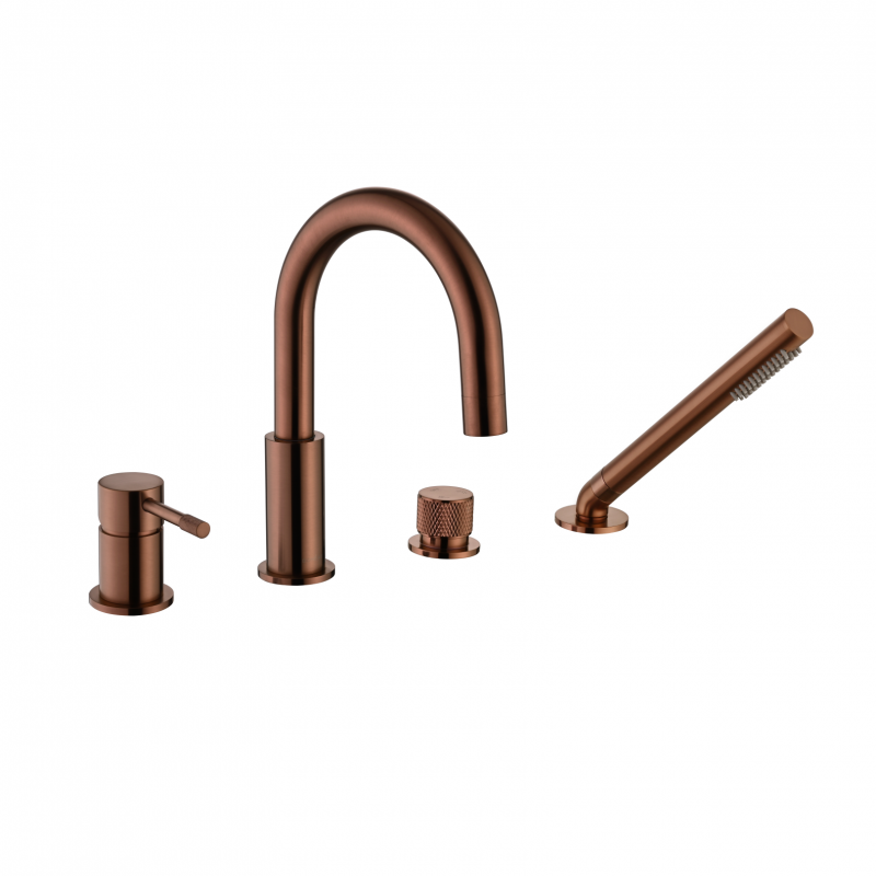 Смеситель врезной на борт ванны UNO 