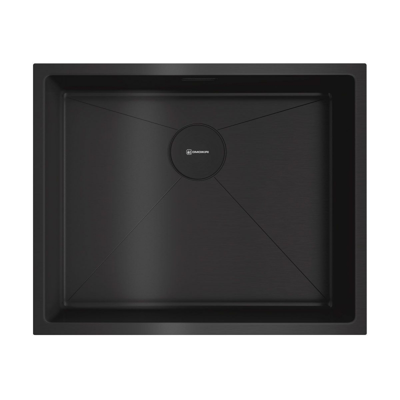 Кухонная мойка из нержавеющей стали Omoikiri Taki, графит