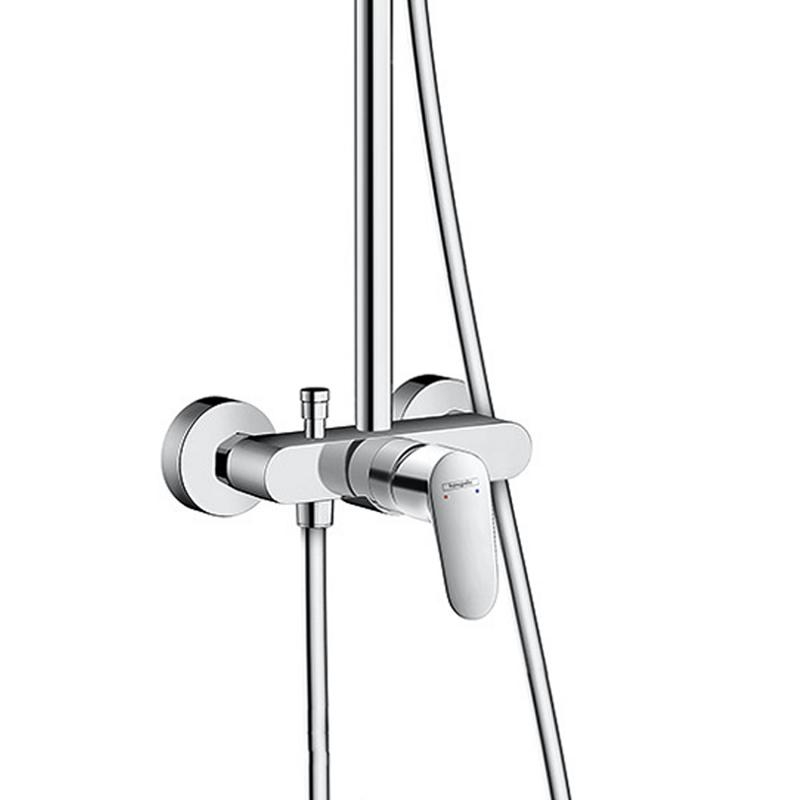 ДУШЕВАЯ СТОЙКА СО СМЕСИТЕЛЕМ HANSGROHE CROMETTA S 240 1JET SHOWERPIPE ECOSMART
