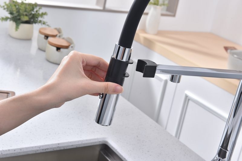 СМЕСИТЕЛЬ PAULMARK MAGNETO ONE ХРОМ/ЧЕРНЫЙ