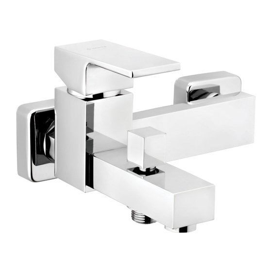 Deante Anemon Смеситель для ванной, хром