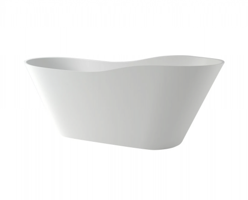 Ванна каменная Holbi Afrodita Solid Surface 161х68 белая