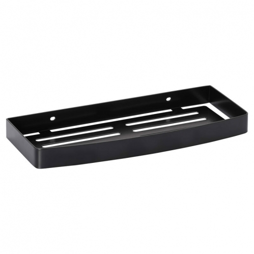 Полка Bemeta черная 30 см