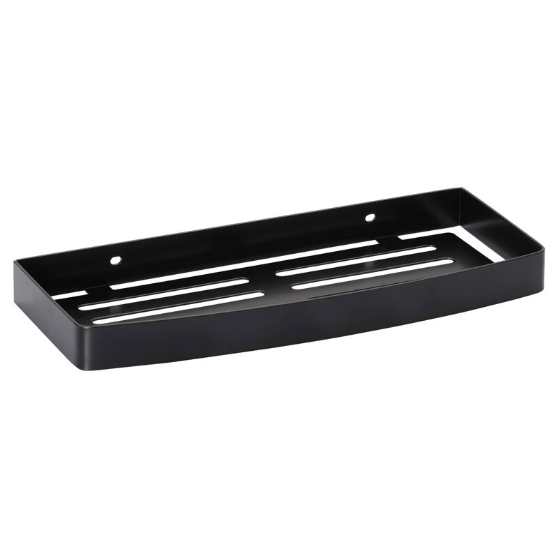 Полка Bemeta черная 30 см