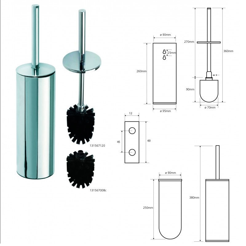 ЁРШИК Bemeta OMEGA, хром