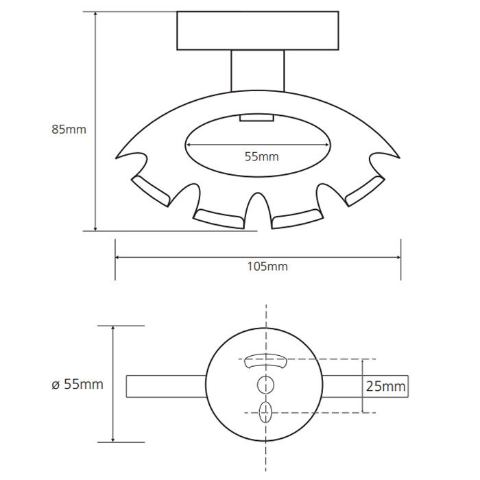 ДЕРЖАТЕЛЬ ЗУБНЫХ ЩЕТОК Bemeta OMEGA