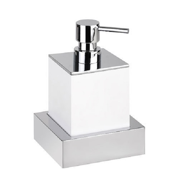 ДОЗАТОР для МЫЛА Bemeta GAMMA подвесной, белый/хром